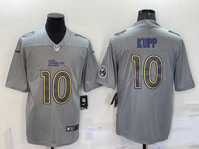 Men Los Angeles Rams #10 Kupp Nike Atmospheric Gray style Limited NFL Jersey->new york jets->NFL Jersey